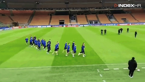 VIDEO Dinamo istrčao na San Siro, pogledajte zadnji trening uoči utakmice godine